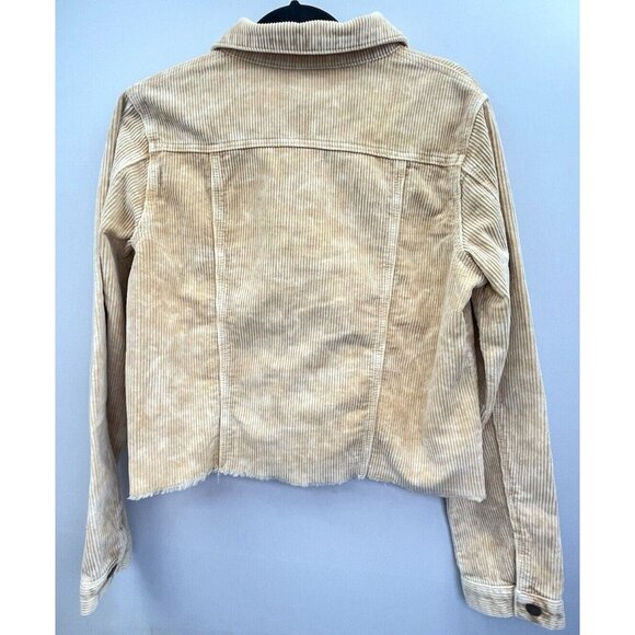 BESTTO Corduroy Jacket Women’s Medium Cropped Size Medium - Picture 8 of 15